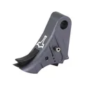 Glockmeister TYR TYRGRBLKS, Trigger, Gray Shoe/Black Safety, For Glock Gen 1-4 TYRGRBLKS - Glockmeister