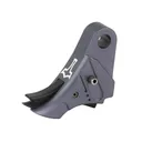 Glockmeister TYR TYRG5GRBLKS, Trigger, Gray Shoe/Black Safety, For Glock Gen 5 TYRG5GRBLKS - Glockmeister