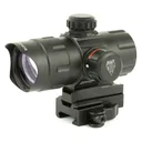 Leapers SCP-DS3840TDQ, Inc. - UTG 4.2 in ITA Red/Green T-Dot with QD Mount, 32.5 Objective, Black, 38mm SCP-DS3840TDQ - Leapers