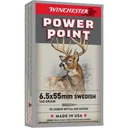 Winchester X6555 Power-Point 6.5x55Swedish 140gr 20 Per Box/10 Case Centerfire, Rifle Ammunition - Winchester
