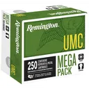 Remington 23777 UMC Mega Pack 9mmLuger 115gr Full Metal Jacket 250 Per Box/4 Case Centerfire, Handgun Ammunition - Remington