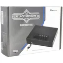 Surelock Security 3418944 QuickTouch 100 Digital Keypad/Key Entry Matte Black Steel Holds 1 Handgun 2.56 inH x 9.06 inW x11.81 inD - Surelock Security