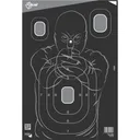 EzAim Splash Silhouette Targets 12x18 100 pk 15307 - Ezaim