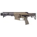Maxim Defense Industries MD15, Semi-auto, Short Barreled Rifle, 556NATO, 5.5 in Barrel, Anodized Finish, Flat Dark Earth ( Arid), Maxim Defense HATEBRAKE, SCW Stock System, M-LOK Free Float Handguard, - Maxim Defense