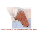 DeSantis Gunhide 083, DOC Holiday Cross Draw, Belt Holster, Fits SAA 3 1/2 in, Left Hand, Black Leather 083BD53Z0 - Desantis