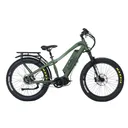 Bakcou E-bikes BMJMGB25 Mule Jager Matte Army Green 18 w/Stand Over Height of 29.50 Frame, Rohloff E-14 (500/14) Speed Hub Bafang M620 Ultra Motor, 35+ mph Speed, Electric Bike - Bakcou