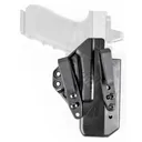 Raven Concealment Systems Eidolon, Inside the Waistband, Fits Glock 17,22,19, and 23, Polymer, Black, Ambidextrous,  1.5 in Overhook Struts EG17ATBKB - Raven Concealment Systems