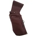 Neet N-490 Leather Field Quiver Burgundy with Basketweave Pockets RH RH 04246 - Neet