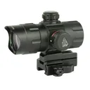 Leapers, Inc. - UTG Instant Target Aiming Sight, 4.2 in, Red/Green CQB Dot, with Quick Disconnect Mount, Black SCP-DS3840W - Leapers
