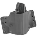 BlackPoint Tactical Leather Wing OWB Holster, Fits Sig Sauer P229, Right Hand, Black Kydex & Leather, with 1.75 in Belt Loops, 15 Degree Cant 100147 - Black Point Tactical