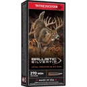 Winchester SBST2705A Ballistic Silvertip 270WSM 150gr Rapid Controlled Expansion Polymer Tip 20 Per Box/10 Case Centerfire, Rifle Ammunition - Winchester