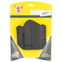 Comp-Tac C828SS242RBKN Warrior OWB Black Kydex Belt Loop Fits Sig 320 Right Hand - Comp-Tac