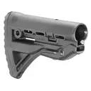 FAB Defense FXGLSHOCK GL-Shock Buttstock for M16/ M4 w/Anti-Rattle Mechanism Black Polymer - FAB Defense