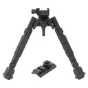 UTG TLBP01 Heavy Duty Recon Bipod Black 7-9 in Metal - Leapers UTG