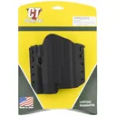 Comp-Tac C828GL266RBKN Warrior OWB Black Kydex Belt Loop Fits Glock 17 Gen5 w/TLR-1/HL Right Hand - Comp-Tac