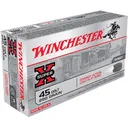 Winchester USA45CB Super X Cowboy Action 45Colt 250gr Lead Flat Nose 50 Per Box/10 Case Centerfire, Handgun Ammunition - Winchester