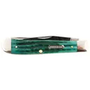 Case 48940 Trapper 3.25 in/3.27 in Folding Clip Point/Spey Plain Tru-Sharp SS Blade/4.13 in Kinfolk Jig w/Dog Bone Shield Jade Bone Handle - Case