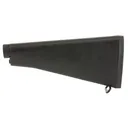 Leapers, Inc. - UTG Model 4, Stock, Fits AR-15, Fixed Stock Assembly, with A2 Extension Tube, Recoil Spring, Buffer Assembly, Stock Spacer, and Screw, Black Finish RB-T469B - Leapers UTG