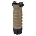Samson Manufacturing Corp. Vertical Forend Grip, Fits M-LOK, Matte Finish, Flat Dark Earth, 3.5 in Long, Grenade Texture 04-05103-32 - Samson Manufacturing