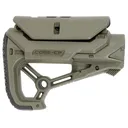 FAB Defense FXGLCORECPG GL-Core CP Buttstock for AR-15/ M4 w/Adjustable Cheek-Rest OD Green Fiberglass Reinforced Polymer - FAB Defense