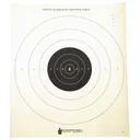 Action Target B-6 Target, 50 Yard Slow Fire, Cream and Black, 100 Per Box, 21 inx24 in B-6-100 - Action Target