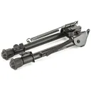 Leapers, Inc. - UTG Tactical Op Bipod, Fits Picatinny or Weaver Rail, 8 in - 12.4 in, with QD Lever Mount, Black TL-BP88Q - Leapers UTG