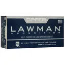 Speer 53919 Lawman 357Sig 125gr Total Metal Jacket Flat Nose 50 Per Box/20 Case Centerfire, Handgun Ammunition - Speer