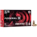 Federal AE357S2 American Eagle 357Sig 125gr Full Metal Jacket 50 Per Box/20 Case Centerfire, Handgun Ammunition - Federal