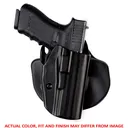 Safariland 578 GLS, Pro-Fit, Wide Frame Holster, Right Hand, Plain Black, Standard (Similar to GL17, 20, 37), Slide Paddle & Belt Loop, SafariSeven Material 578-750-411 - Safariland