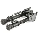Leapers, Inc. - UTG Tactical Op Bipod, Fits Picatinny or Weaver Rail, 5.9 in - 7.3 in, with QD Lever Mount, Black TL-BP78Q - Leapers UTG