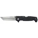 Cold Steel CS62K1AZ SR1 Lite 4 in Folding Tanto Plain Stonewashed 8Cr14MoV SS Blade, 5.63 in Black Textured Griv-Ex Handle - Cold Steel
