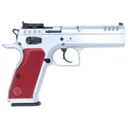 Tanfoglio IFG TFSTOCK29OR Stock II 9mm Luger 16+1 4.44 in Stainless Polygonal, Rifled Barrel, Ported Slide & Frame w/Red Polymer Grips Right Hand, Pistol - Ifg