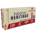 Fiocchi 762A Heritage 7.62x38mmRNagant 97gr Full Metal Jacket 50 Per Box/20 Case Centerfire, Handgun Ammunition - Fiocchi