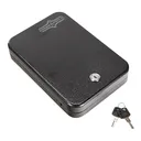 Surelock Security 3418941 Nighthawk Mobile Vault II Key Entry Matte Black Steel Holds 1 Handgun 2.50 inH x 7.50 inW x 11.50 inD - Surelock Security