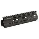 Leapers, Inc. - UTG Rail System, 7 in, Carbine Length, Super Slim Free Floating Handguard, Single Extended Top Rail, Black Finish MTU005SS - Leapers UTG