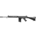 DS Arms SA 58, Semi-automatic Rifle, 308 Winchester, 21 in Barrel, Matte Finish, Black, Synthetic Stock, Adjustable Sights, 20 Rounds, 1 Magazine SA5821S-A - Dsa