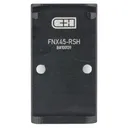 C&H Precision CHP Adapter Plate, Converts the FNX 45 to the Trijicon RMR/SRO, Holosun 407C/507C/508C/508T, Anodized Finish, Black, Includes Mounting Hardware FNX45-RSH - C&H Precision Weapons