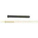 Luth-AR Fixed Rifle Length Buffer Tube Complete Assembly Fits AR-15 Rifles, with Buffer, Buffer Tube, & Spring, Black BAP-1 - Luth-Ar