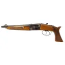 Davide Pedersoli 020S640410 Howdah 45 Colt (LC)/410 Ga 1rd 10.25 in, Rifled Blue Barrel, Case Hardened Receiver, Manual Extractors, Automatic Safety On The Hammers, Oiled Walnut Stock Break-Action, Handgun - Italian Firearms Group
