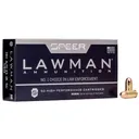 Speer 53608 Lawman 380ACP 95gr Total Metal Jacket 50 Per Box/20 Case Centerfire, Handgun Ammunition - Speer