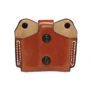 Desantis Double Magazine Pouch, Single Stack 380, Ambidextrous, Tan Leather A01TJBBZ0 - Desantis