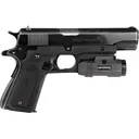 Recover Tactical CC3P0104 Grip Black Polymer with Interchangeable Black & Gray Panels for Standard 1911 Frame - Recover Tactical