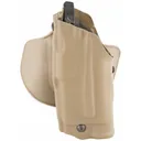 Safariland 6378, ALS Paddle & Belt Slide Holster, Left Hand, Coyote, Fits Glock 19 23 w/Light, Belt and Paddle, Leather 6378-2832-762 - Safariland