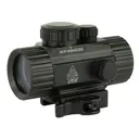 Leapers, Inc. - UTG Instant Target Aiming Sight, 3.8 in, 38mm, Black, Red/Green Circle Dot, w/Integral QD Mount SCP-RG40CDQ - Leapers