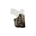 DeSantis Gunhide 019 019BA9GZ0, Mini Scabbard, Belt Holster, Fits SW MP Shield with Streamlight TLR-6, Right Hand - Desantis
