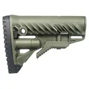 FAB Defense FXGLR16G GLR-16 Buttstock for AR-15/ M16/ M4 OD Green Polymer - Fab Defense