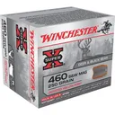 Winchester Ammo X460SW Super X 460 S&W Mag 250 gr Jacket Hollow Point 20 Per Box/ 10 Case - Winchester