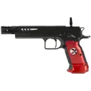 Tanfoglio Domina Xtreme, Semi-automatic, Single Action, 9MM, 5.2 in Barrel, Matte Finish, Black, Aluminum Grips, No Sights, Ambidextrous Safety, 19 Rounds TF-DOMX-9 - Eaa