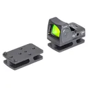 Badger Ordnance Condition One Micro Sight Mount 200-13B, For C1 J-Arm Only, Fits Trijicon RMR, Black 200-13B - Badger Ordnance