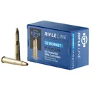 PPU PP22H Standard 22Hornet 45gr Soft Point 50 Per Box/20 Case Centerfire, Rifle Ammunition - Prvi Partizan